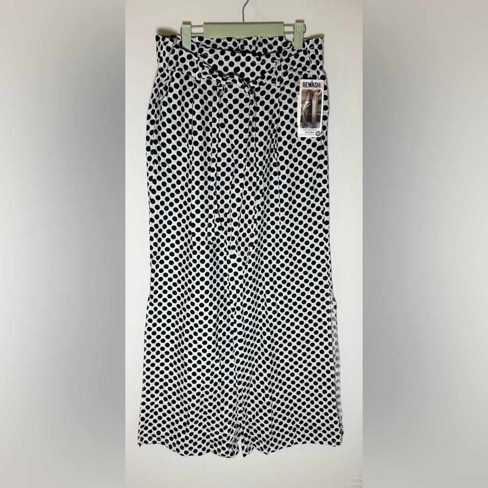 Rewash linen blend wide leg pants • NWT • Women’s large